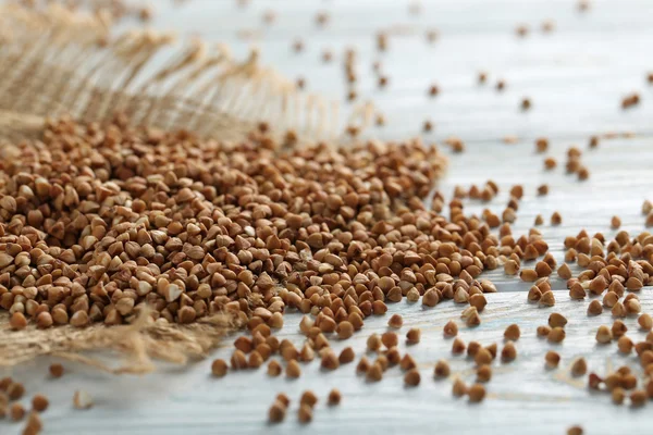Здоровые семена гречихи — стоковое фото