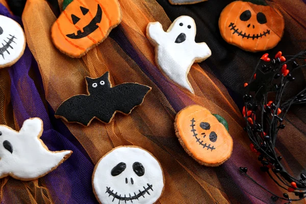 Čerstvý halloween cookie — Stock fotografie