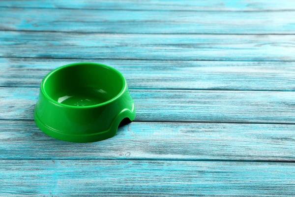 Groene huisdier bowl — Stockfoto