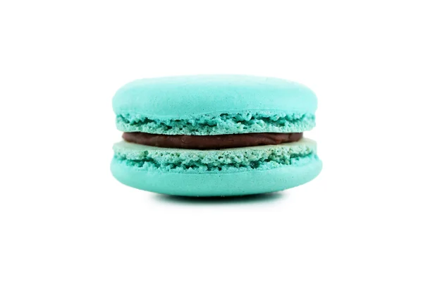 Tasty blue macaron — Stock Photo, Image