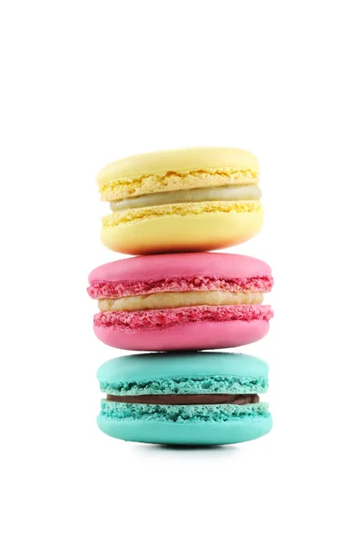 Tasty colorful macarons — Stock Photo, Image