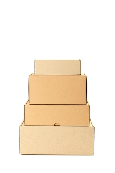 Empty cardboard boxes — Stock Photo, Image