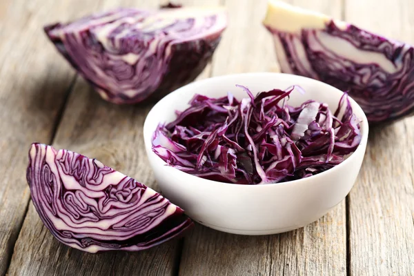 Ripe red cabbage — Stock Photo, Image