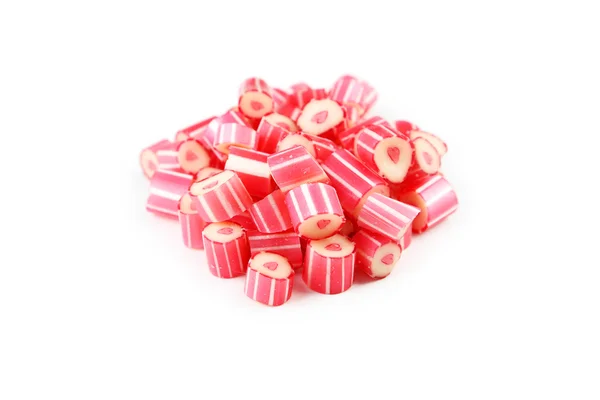 Pestré červené bonbony — Stock fotografie