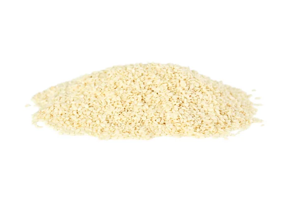 Sesame seeds  on a white — Stock Photo, Image