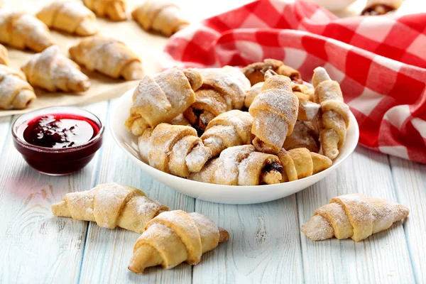 Croissants caseros frescos — Foto de Stock