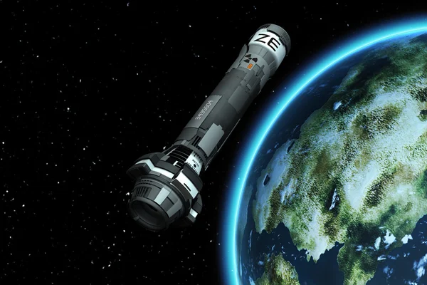 3D nükleer roket fırlatma