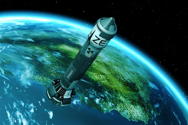 3D nükleer roket fırlatma