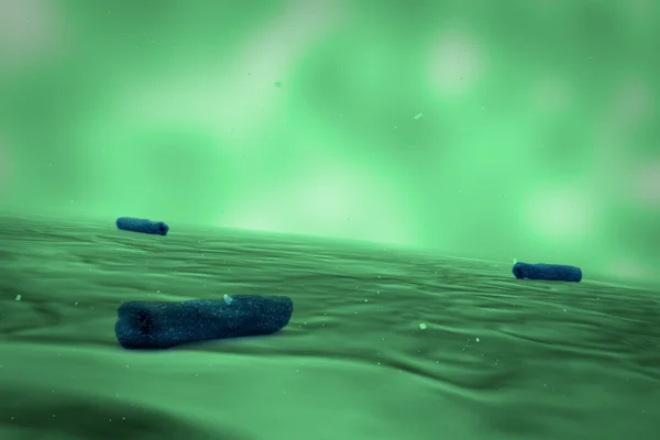 Bakteri tıbbi illüstrasyon