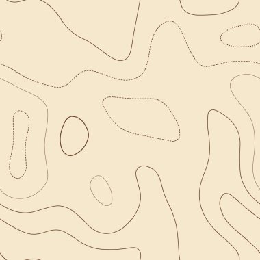 Topografik harita. Takdire şayan bir topografik harita. Kusursuz tasarım.