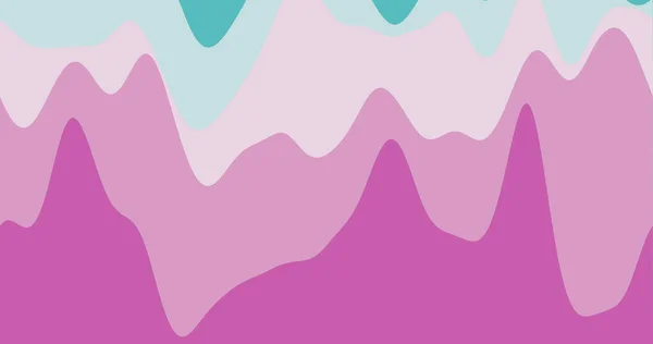 Фон абстрактних хвиль Плавно рухаються криві в сльозоточивих фіолетових кольорах Радіальні кадри — стокове фото