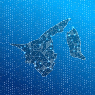 Brunei Ülke dijital bağlantılarının ağ haritası Teknoloji İnternet ağı