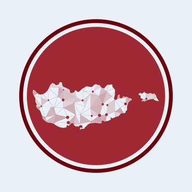 Kıbrıs Rum Kesimi Geometrik ağ yuvarlak tasarım teknolojisi İnternet logosu