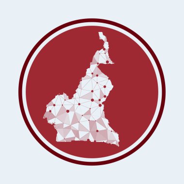 Ülke Geometrik ağ yuvarlak tasarım teknolojisi İnternet 'in kamera ikonu Moda Teknolojisi logosu