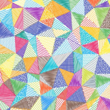 Düşük polyester çizim arka plan Çekici kare desen Charming soyut arkaplan vektörü