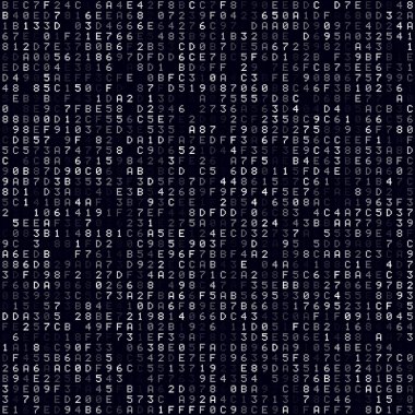 Matris arkaplan Beyaz hexademical arkaplan Orta boy dikişsiz desen