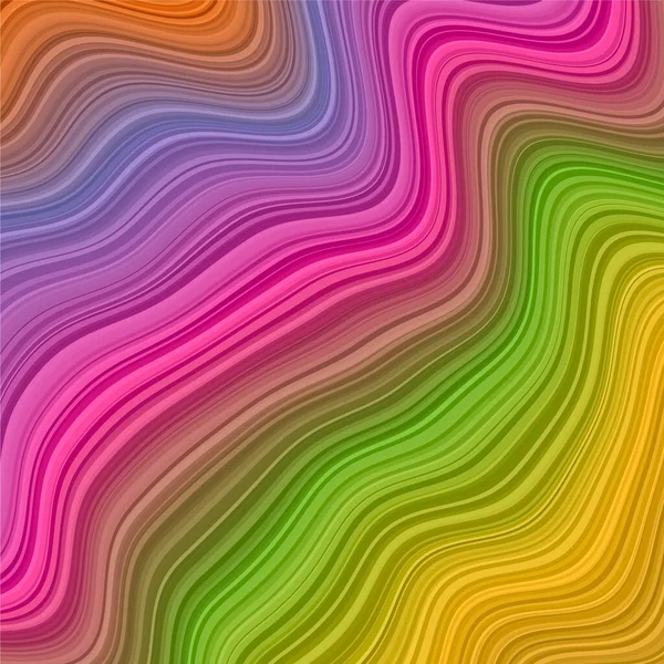 Fond d'onde abstrait Fond puissant en couleurs colorées EPS10 Vector — Image vectorielle