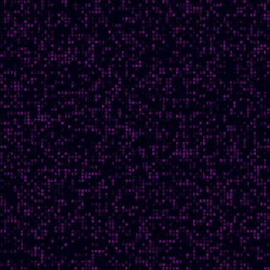 Teknoloji Arkaplan Magenta seyrek alfabe harfleri arkaplan Büyük boyutlu pürüzsüz desen
