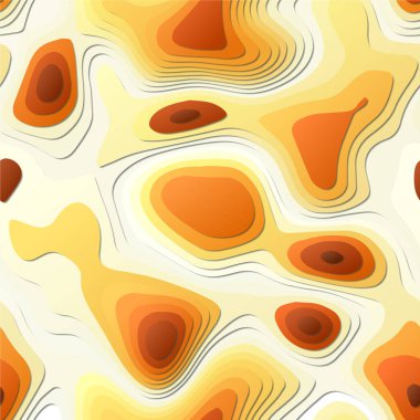 Renkli soyut katmanlar Kağıt Kesim tarzı arkaplan Vibrant 3d topoğrafya şekilleri Otantik afiş