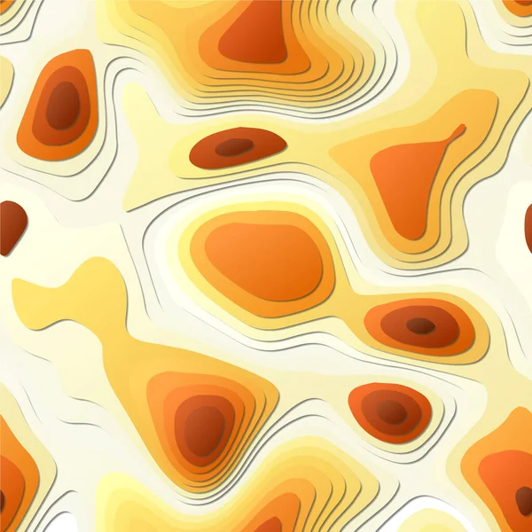 Renkli soyut katmanlar Kağıt Kesim tarzı arkaplan Vibrant 3d topoğrafya şekilleri Otantik afiş