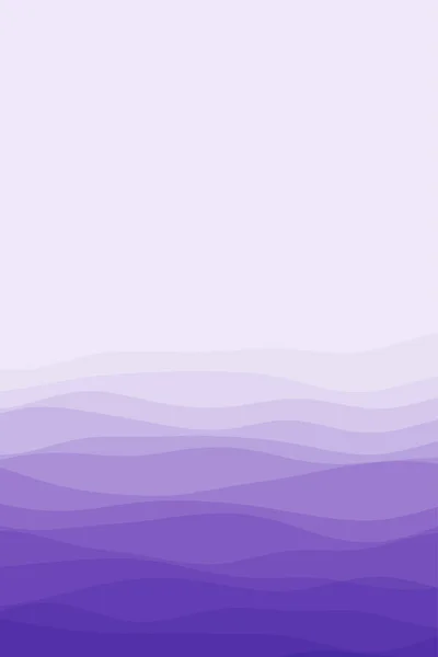 Șablonul paginii de acoperire Șablonul paginii cu curbe moi în culori violet adânc Poate fi folosit ca banner — Vector de stoc