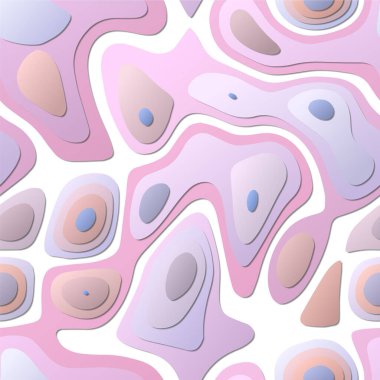 Renkli soyut katmanlar Kağıt Kesim tarzı arkaplan Vibrant 3d topoğrafya şekilleri Çekici