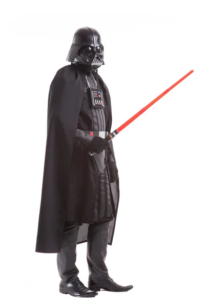 Darth Vader auf weißem Grund — Stockfoto