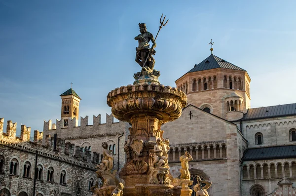 Il Nettuno di Trento — Foto Stock