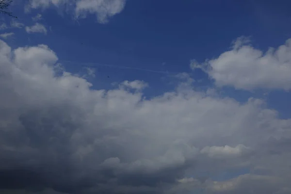 Cielo Con Nubes Durante Una Tormenta — Foto de Stock