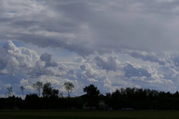 Amazing Sky Clouds Anger Rain — Stock Photo, Image