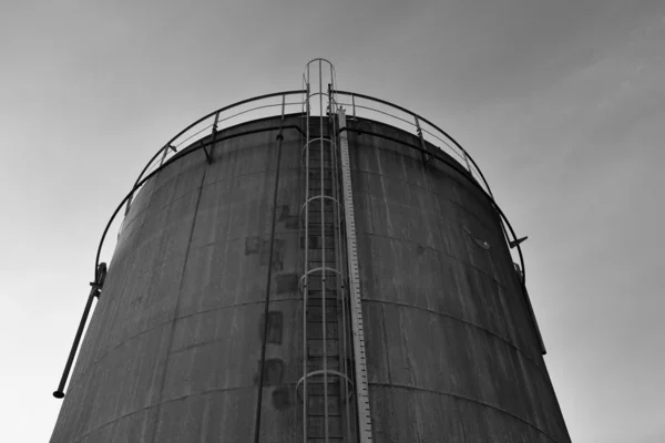 Enorme edificio Silos — Foto de Stock