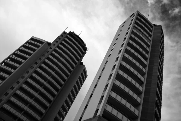 Két magas épületek — Stock Fotó