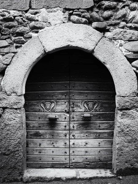 Old wooden door — Stock Photo, Image