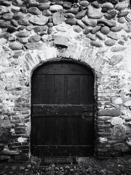 Old wooden door — Stock Photo, Image