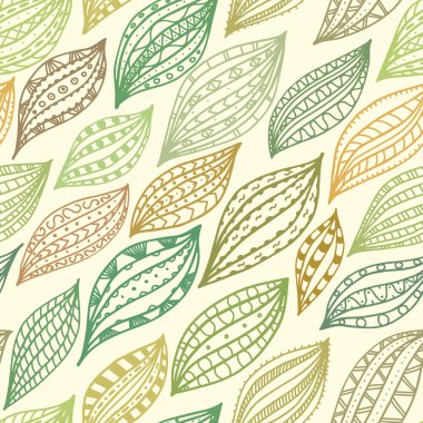 Soyut özgür-el süsleme ile Seamless Modeli