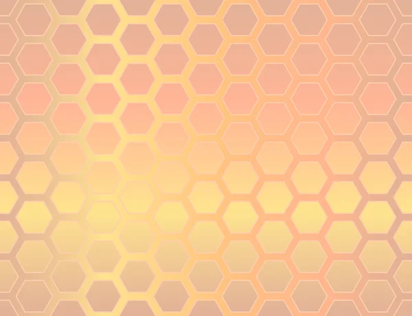 Fond hexagonal géométrique sans couture — Image vectorielle