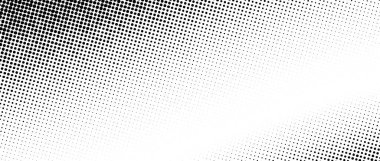 Yarım ton tanecikli ses gradyan dokusu. Siyah ve beyaz solgun kum duvar kağıdı. Yaşlanmış grunge piksel arka planı. Vektörleştirilmiş noktalı toprak arka plan. Eski anime ya da manga tarzı komedi örtüsü