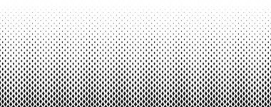 Elmas şeklinin soluklaşması. Soyut eşkenar dörtgen derecelendirme geçmişi. Grafik tasarımı, poster, tıbbi afiş için yarım ton duvar kâğıdı. Vektör dikey geçiş deseni bg