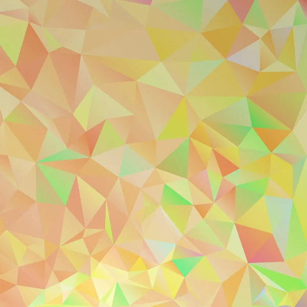 Orange polygon bakgrund — Stock vektor