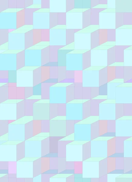 Motif sans couture avec des cubes — Image vectorielle