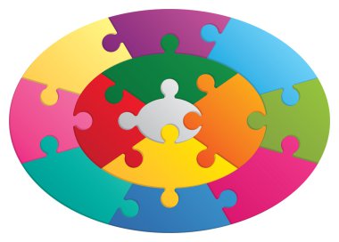 Elips bulmaca - 13 parça