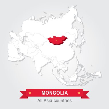Moğolistan. Asya ülkeleri.