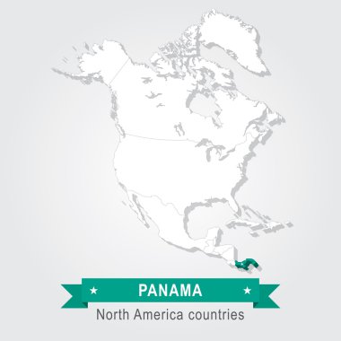 Panama. Kuzey Amerika'nın bütün ülkeler.