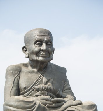 The statue of Luang Pu Thuat close up