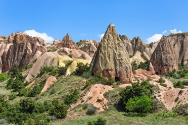 Kayalar içinde biçim-in büyük phalli Vadisi aşk, Kapadokya, Türkiye