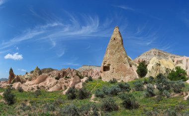Kayalar içinde biçim-in büyük phalli Vadisi aşk, Kapadokya, Türkiye