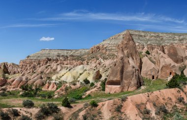 Kayalar içinde biçim-in büyük phalli Vadisi aşk, Kapadokya, Türkiye