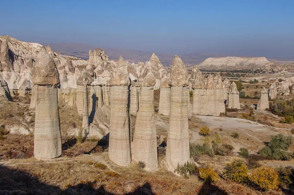 Beautiful landscape of the Valley of Love in Cappadocia. Turkey