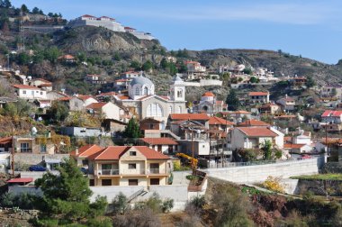 Kıbrıs'ta dağ köyü