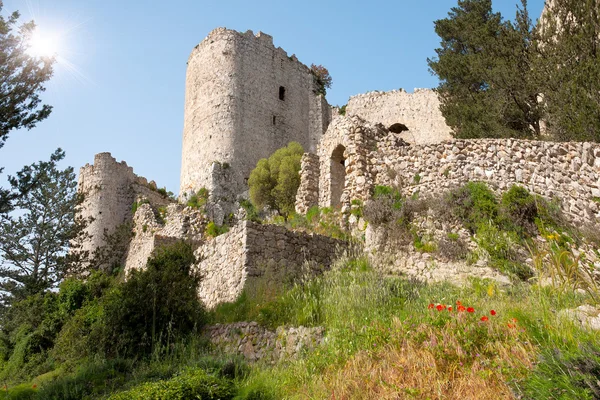 Kantara slott i norra Cypern. — Stockfoto